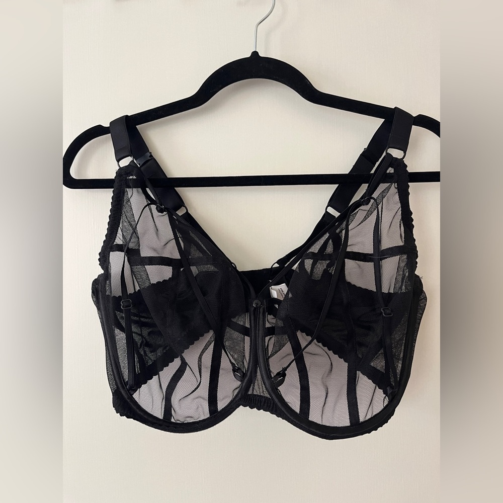 Ewa Michalak Bra SMN Fetysz czarny Size 90HH